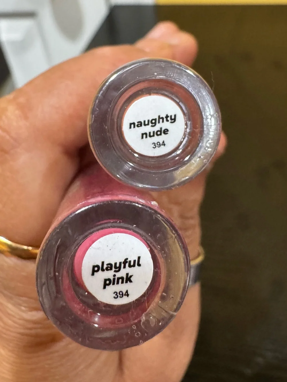 Lottie London shade Playful Pink & Naughty Nude lipgloss Duo brand new